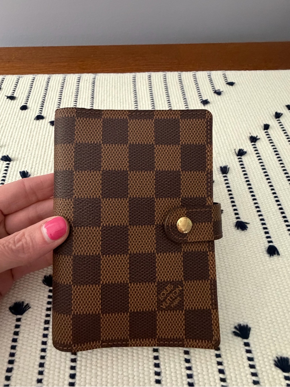 Louis Vuitton Damier Ebene Agenda PM